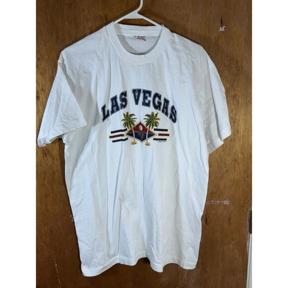 Vintage Las Vegas‎ Nevada Robert Allan Sportswear Shirt XL USA - Picture 1 of 10